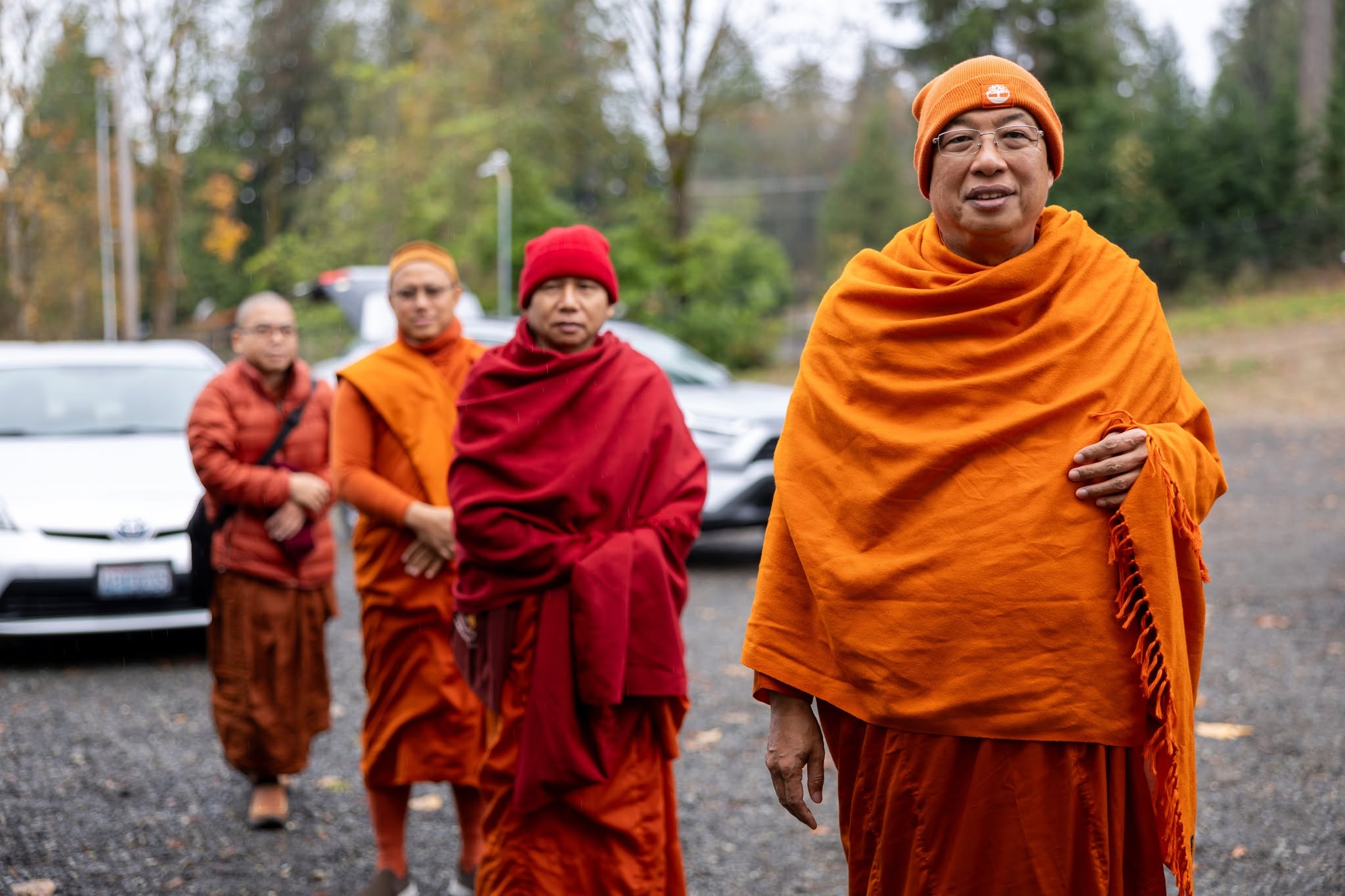 TBSO Kathina robe offering ceremony - photo 2