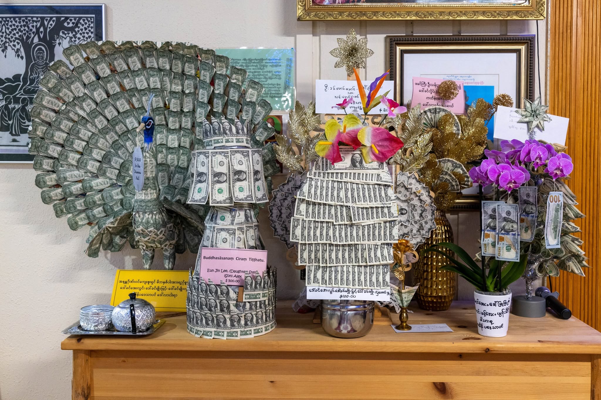TBSO Kathina robe offering ceremony - photo 4