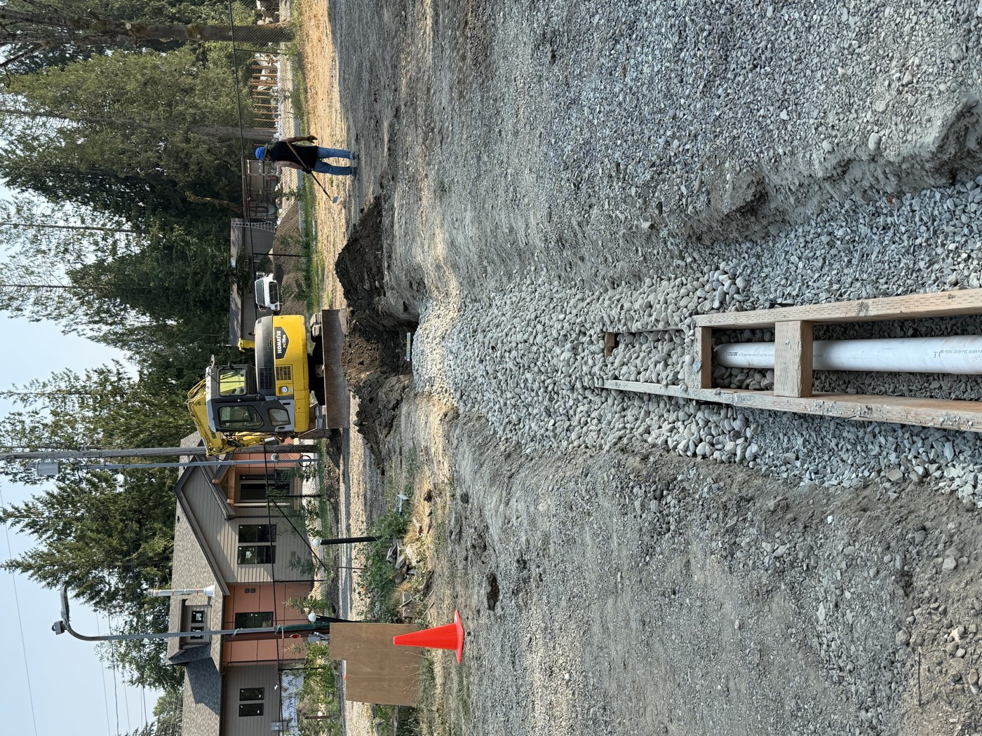 Drainage construction - photo 8